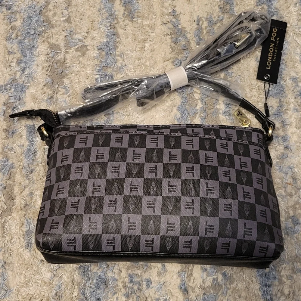 NWT London Fog Shoulder Bag 10inWx6inD